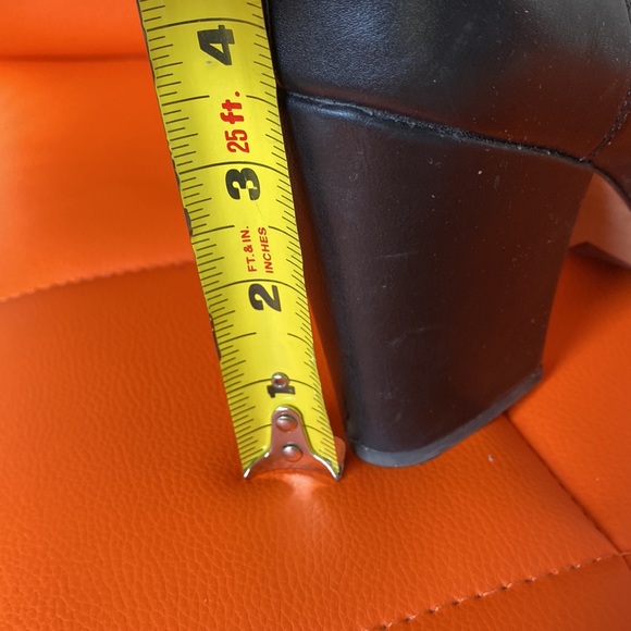 Franco Sarto Black Boots-8.5M.Good used condition.3.5” heel.Man made materials. - Picture 4 of 6